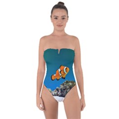 Clownfish 1 Tie Back One Piece Swimsuit by trendistuff