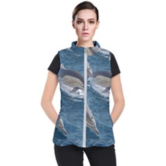 Dolphin 4 Women s Puffer Vest by trendistuff