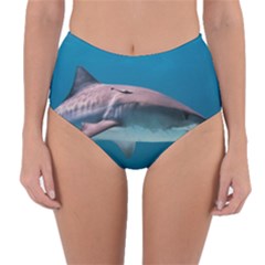 Tiger Shark 1 Reversible High-waist Bikini Bottoms by trendistuff