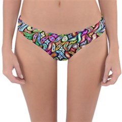 Artwork By Patrick-colorful-6 Reversible Hipster Bikini Bottoms by ArtworkByPatrick