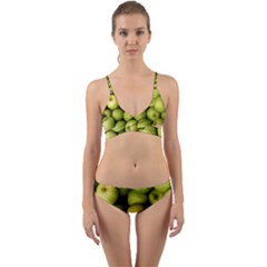 Apples 3 Wrap Around Bikini Set by trendistuff