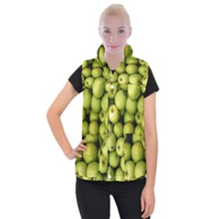 Apples 3 Women s Button Up Vest by trendistuff