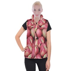 Apples 5 Women s Button Up Vest by trendistuff