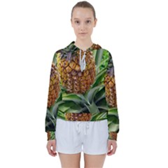 Pineapple 2 Women s Tie Up Sweat by trendistuff