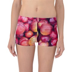 Plums 1 Reversible Boyleg Bikini Bottoms by trendistuff