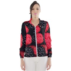 Raspberries 1 Wind Breaker (women) by trendistuff