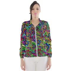 Artwork By Patrick-colorful-9 Wind Breaker (women) by ArtworkByPatrick