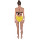 Gadsden Flag Don t tread on me Tie Back One Piece Swimsuit View2
