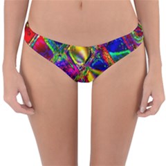 Abstract Digital Art Reversible Hipster Bikini Bottoms by Sapixe