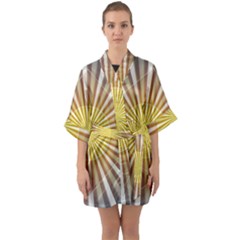 Abstract Art Art Modern Abstract Quarter Sleeve Kimono Robe by Sapixe