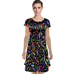 Colorful-25 Cap Sleeve Nightdress by ArtworkByPatrick