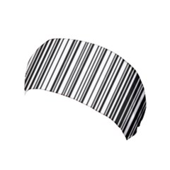 Barcode Pattern Yoga Headband by Sapixe