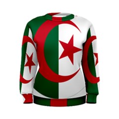 Roundel Of Algeria Air Force Women s Sweatshirt by abbeyz71