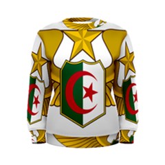 Badge Of The Algerian Air Force  Women s Sweatshirt by abbeyz71