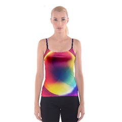 Colorful Glowing Spaghetti Strap Top by Sapixe