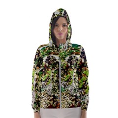 April   Birds Of Paradise 5 Hooded Wind Breaker (women) by bestdesignintheworld