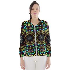 Liven Up In Love Light And Sun Wind Breaker (women) by pepitasart