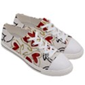 Love Love and Hearts Women s Low Top Canvas Sneakers View3