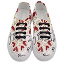 Love Love and Hearts Women s Classic Low Top Sneakers View1