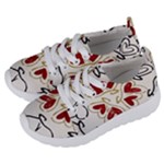 Love Love and Hearts Kids  Lightweight Sports Shoes