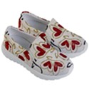 Love Love and Hearts Kid s Lightweight Slip Ons View3
