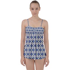 Blue Jess Babydoll Tankini Set by jumpercat