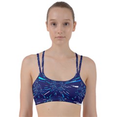 Space Trip 3 Line Them Up Sports Bra by jumpercat