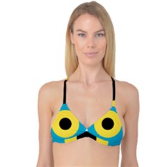 Roundel Of Royal Bahamas Defence Force Air Wing Reversible Tri Bikini Top by abbeyz71