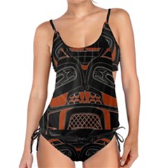 Traditional Northwest Coast Native Art Tankini Set by Sapixe