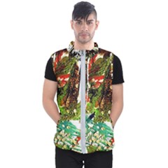 April   Birds Of Paradise Men s Puffer Vest by bestdesignintheworld