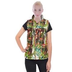 April   Birds Of Paradise Women s Button Up Vest by bestdesignintheworld