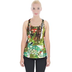 April   Birds Of Paradise Piece Up Tank Top by bestdesignintheworld