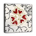 Love Love Hearts Mini Canvas 8  x 8 