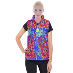 Dscf1376 -red Poppies Women s Button Up Vest by bestdesignintheworld