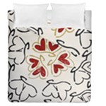Love Love Hearts Duvet Cover Double Side (Queen Size)