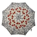 Love Love Hearts Hook Handle Umbrellas (Medium)