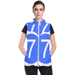 Trans–west African Coastal Highway Shield Women s Puffer Vest by abbeyz71