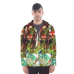 April -    Birds Of Paradise Hooded Wind Breaker (men) by bestdesignintheworld