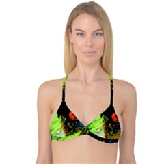 I Wonder Reversible Tri Bikini Top by bestdesignintheworld