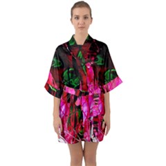 Indo China 3 Quarter Sleeve Kimono Robe by bestdesignintheworld