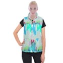 Abstract Background Women s Button Up Vest View1