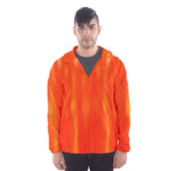 Abstract Orange Hooded Wind Breaker (men) by Modern2018