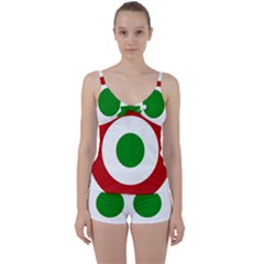 Roundel Of Burundi Air Force  Tie Front Two Piece Tankini by abbeyz71