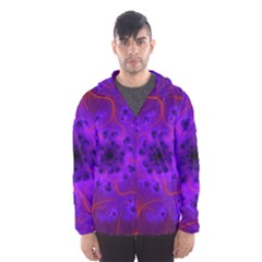 Fractal Mandelbrot Hooded Wind Breaker (men) by Simbadda