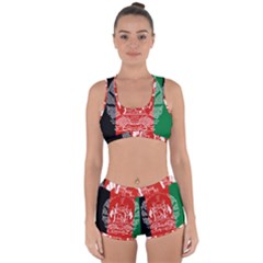 Flag Of Afghanistan Racerback Boyleg Bikini Set by abbeyz71