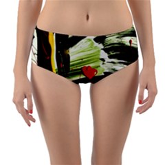 Grave Yard 5 Reversible Mid-waist Bikini Bottoms by bestdesignintheworld