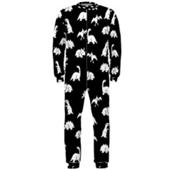 Dinosaurs Pattern Onepiece Jumpsuit (men)  by Valentinaart