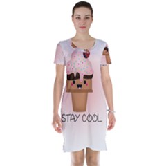 Stay Cool Short Sleeve Nightdress by ZephyyrDesigns