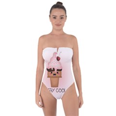 Stay Cool Tie Back One Piece Swimsuit