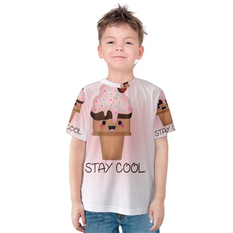 Stay Cool Kids  Cotton Tee by ZephyyrDesigns